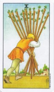10 of Wands