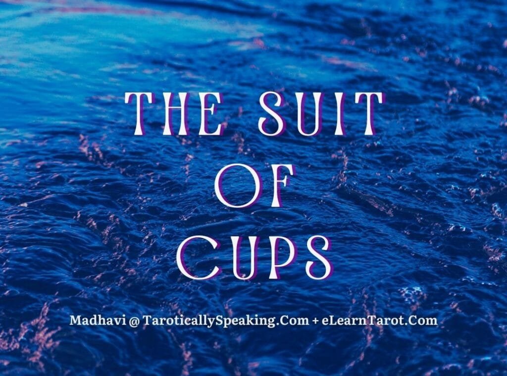 The Suit of Cups - 6 The Suit of Cups