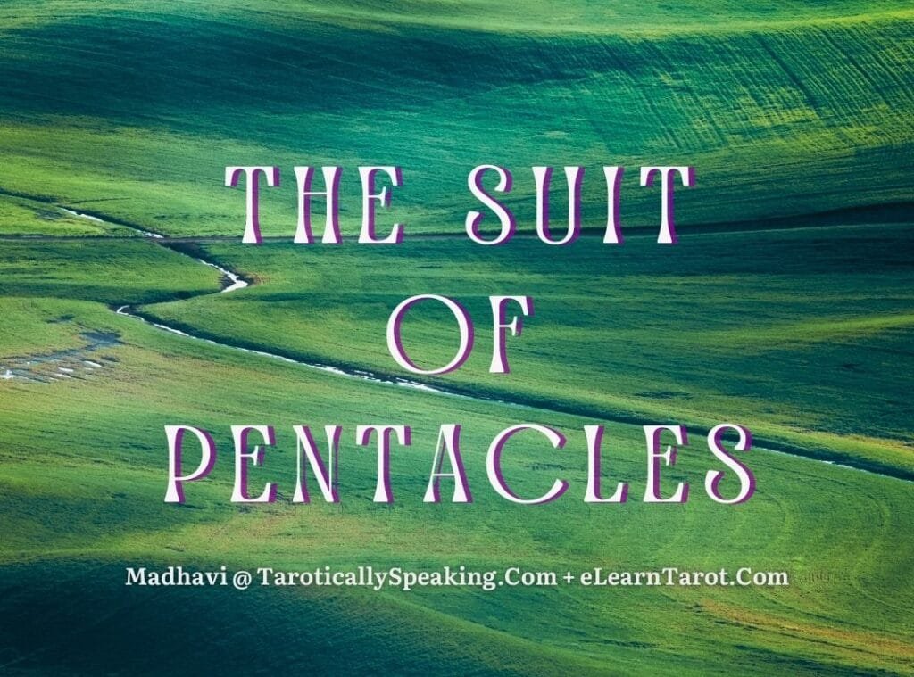 The Suit of Pentacles - 8 The Suit of Pentacles