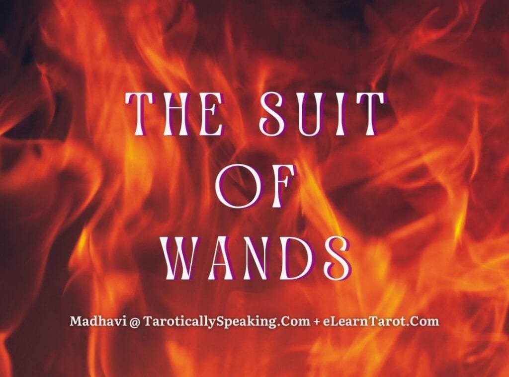The Suit of Wands - 5 The Suit of Wands